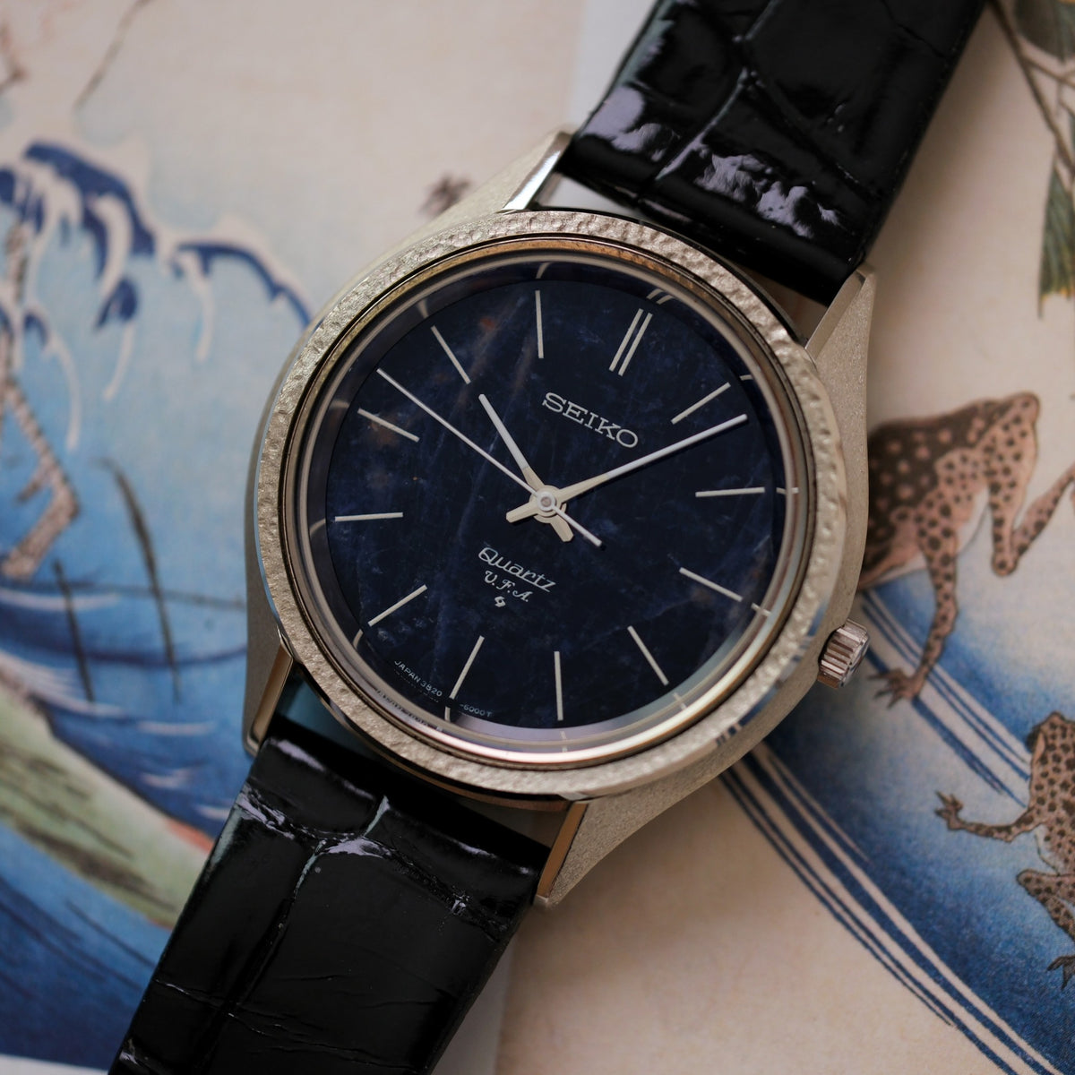 Seiko Quartz VFA 3820-6000 Sodalite