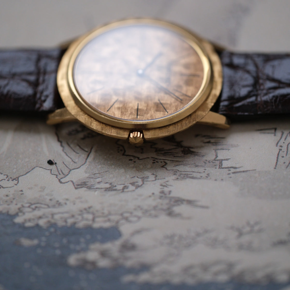 Seiko U.T.D. 68-6000 18K Yellow Gold