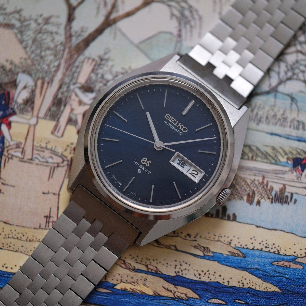 Grand Seiko 56GS 5646-7010 Navy Dial
