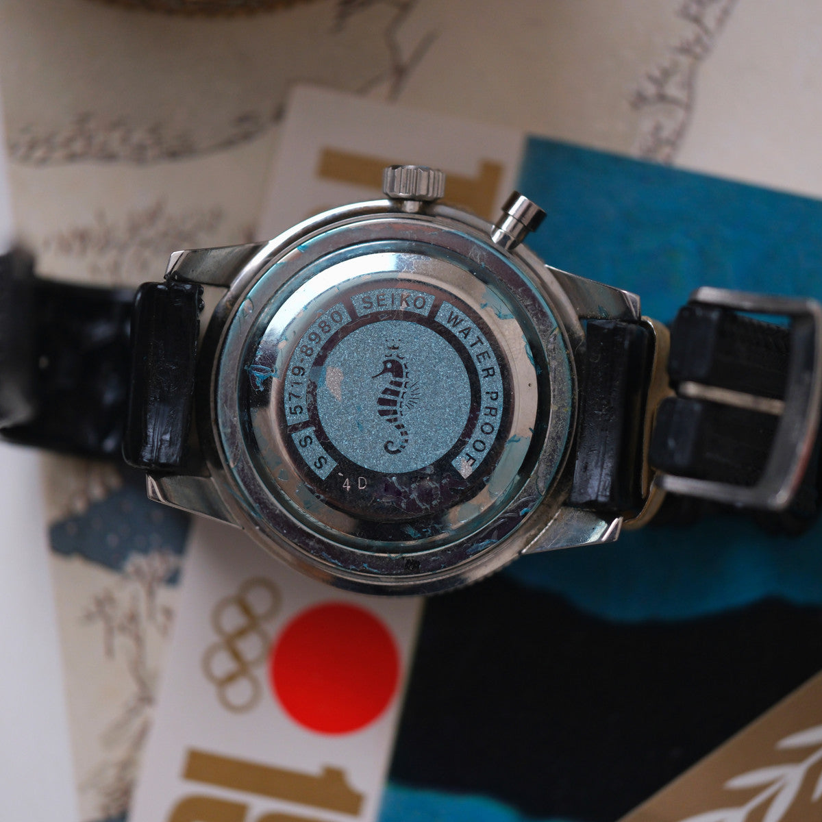 Seiko Crown Chronograph 5719-8980