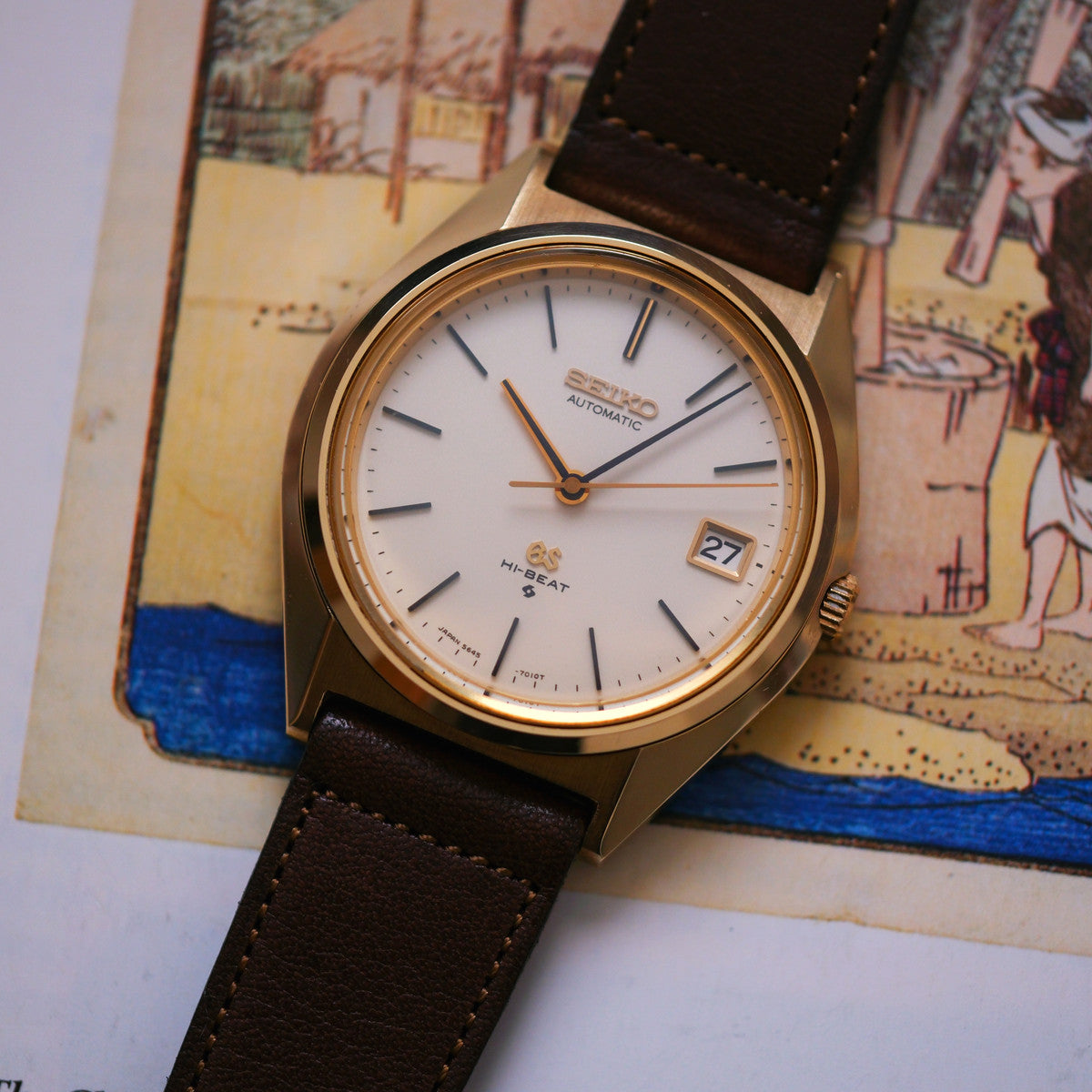 Grand Seiko 56GS 5645-7010 Cap Gold
