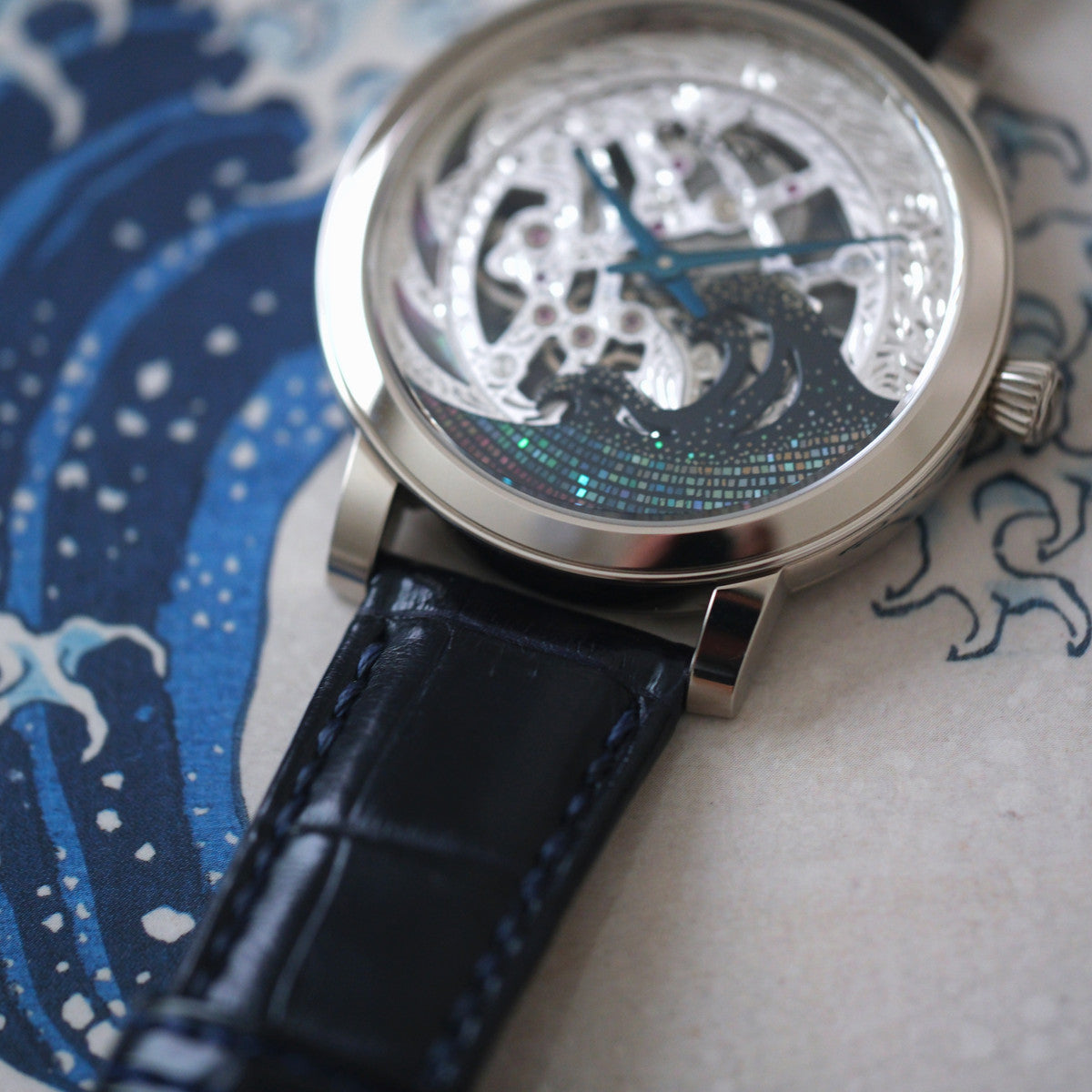 Credor Fugaku GBBD963 Engraved skeleton dial