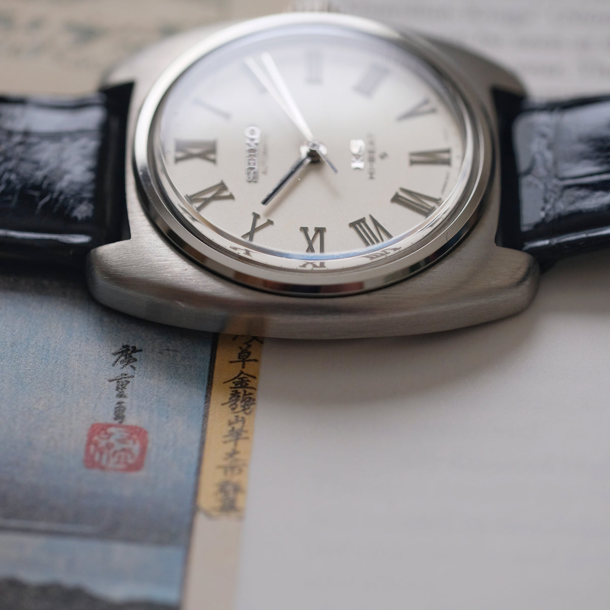 King Seiko 56KS 5621-7000 Roman numerals