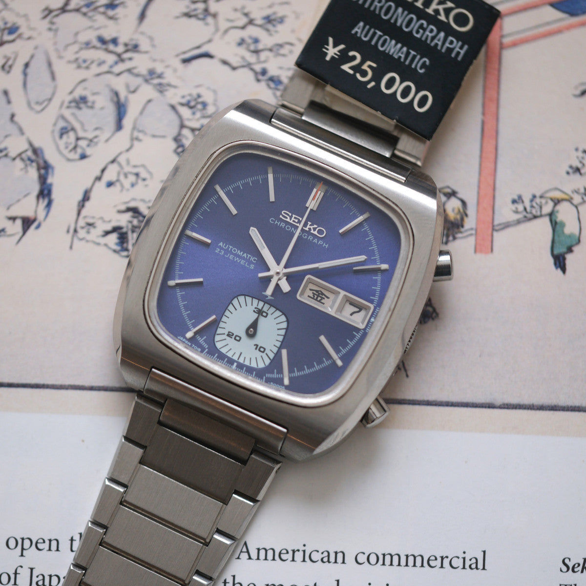 Seiko Monaco Chronograph 7018-5000