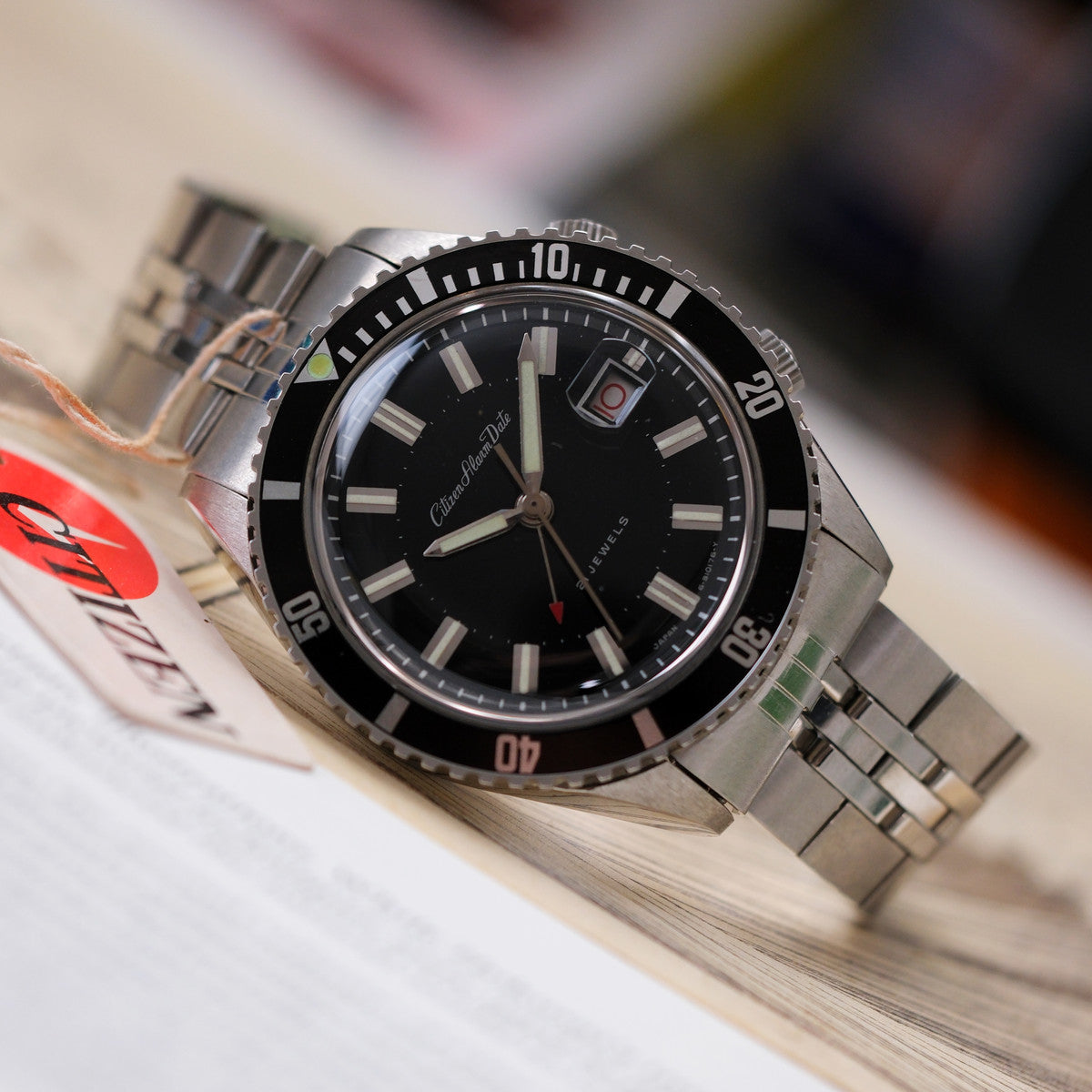 Citizen Alarm Date Diver 4-310012y