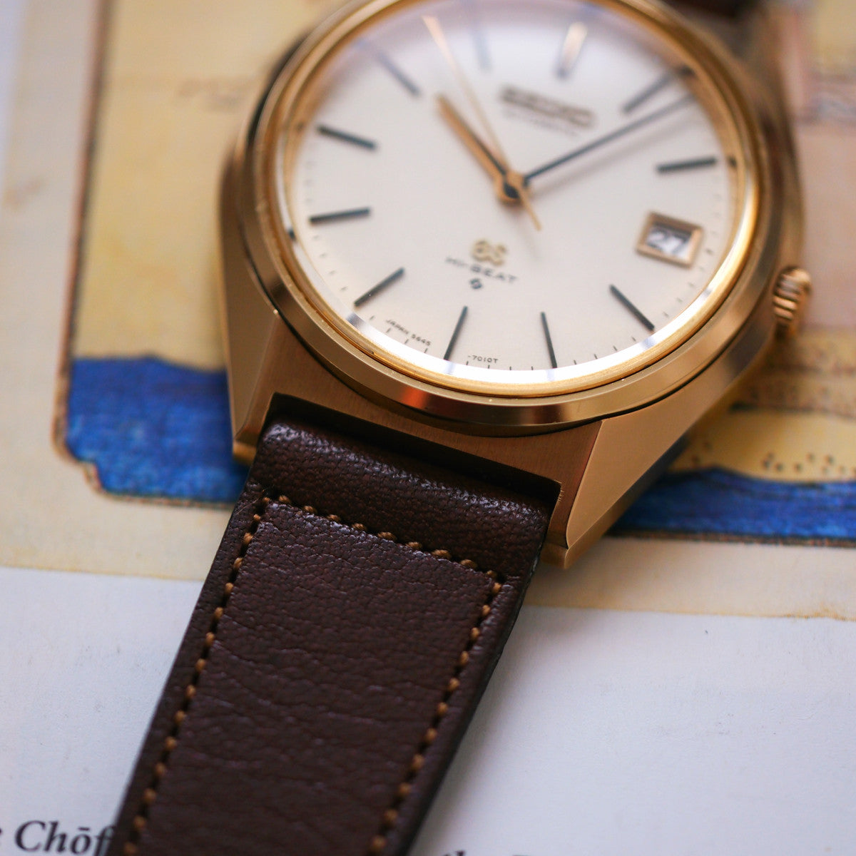 Grand Seiko 56GS 5645-7010 Cap Gold