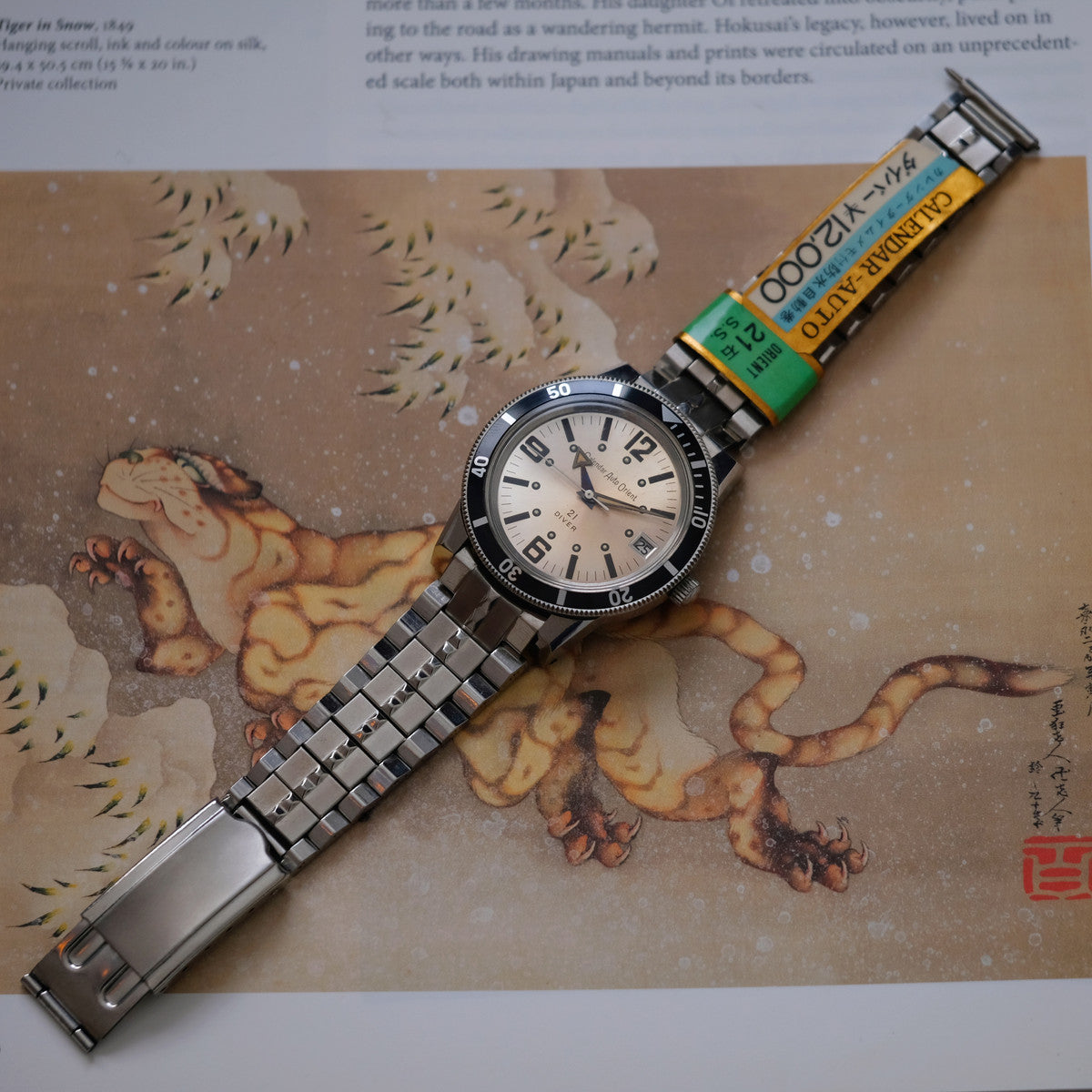 Calendar Auto Orient Diver T-19755