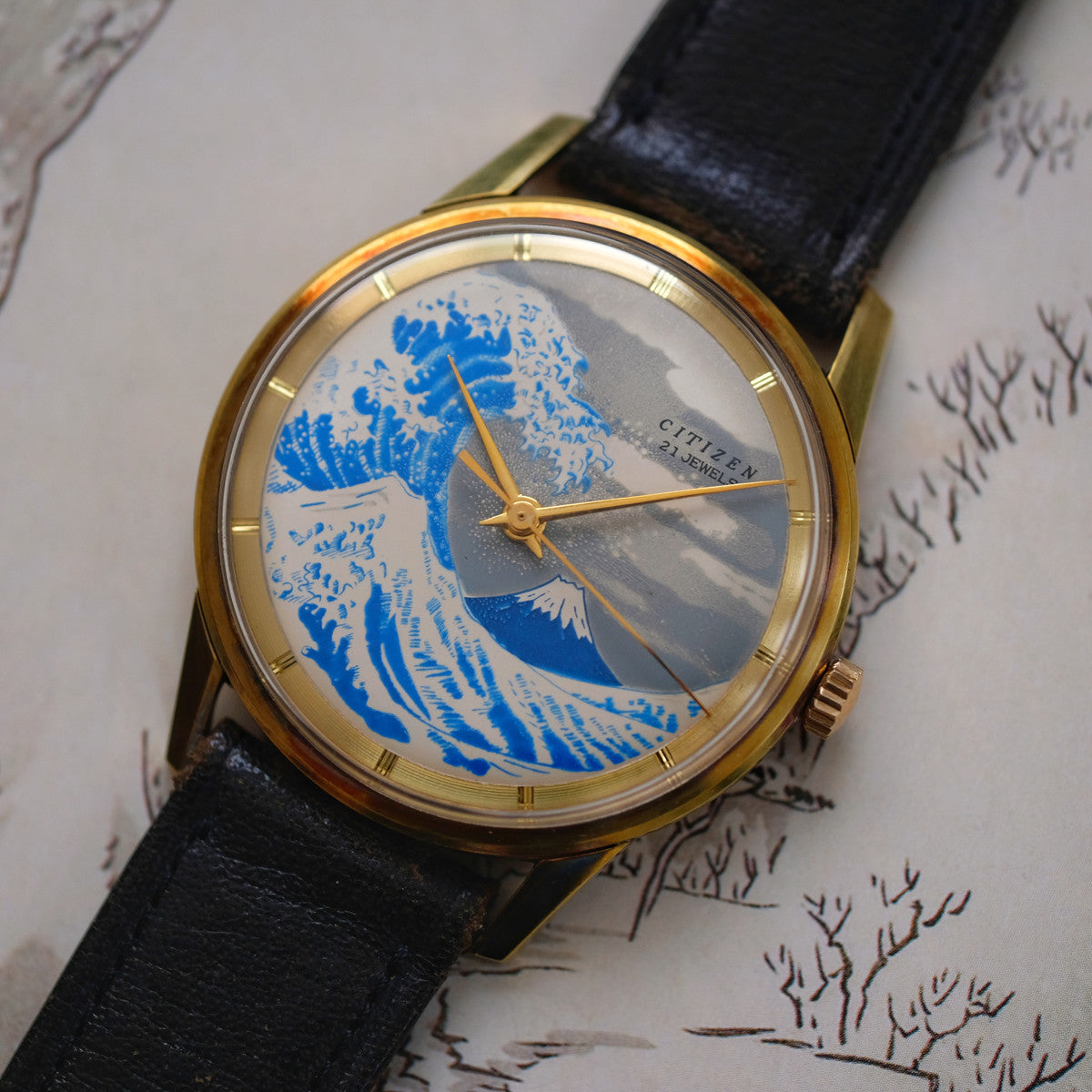 Citizen Ace A515701 Kanagawa Wave