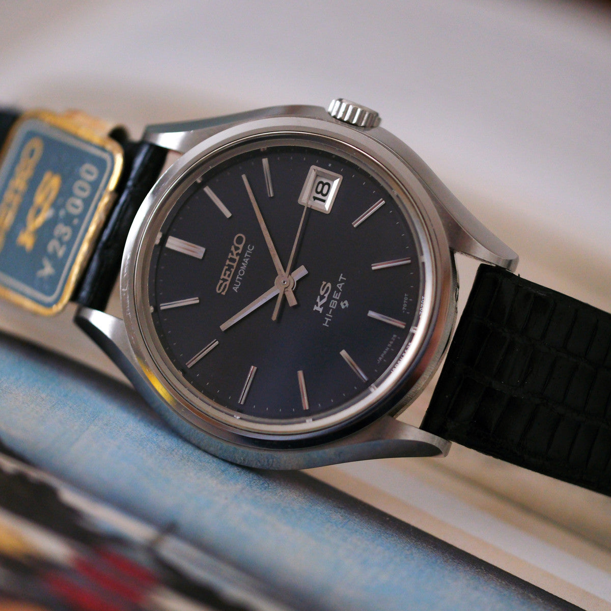 King Seiko 56KS 5625-7120 Gray-blue dial