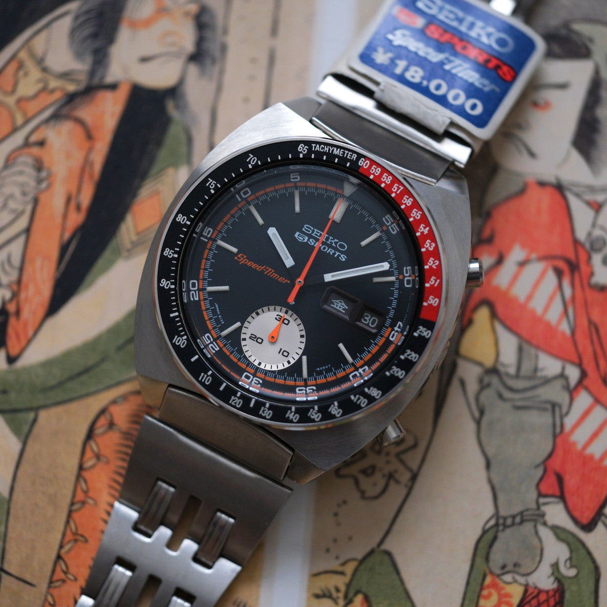 Seiko Speedtimer Coke 6139-6032