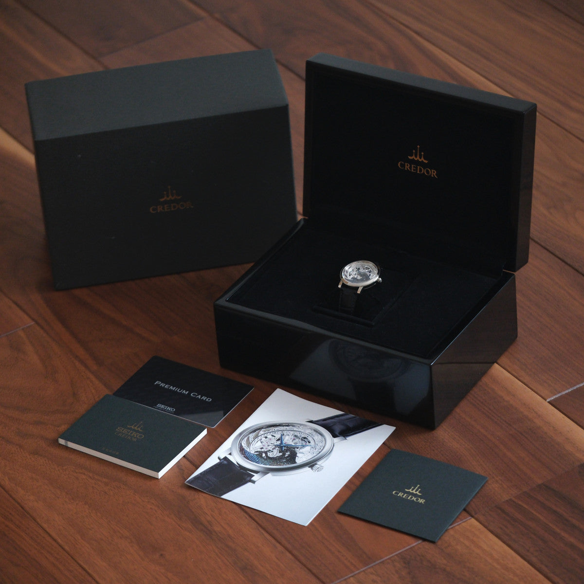 Credor Fugaku GBBD963 Engraved skeleton dial