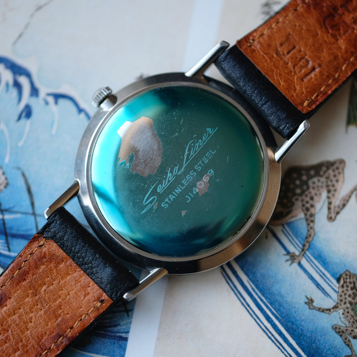 Seiko Liner J14069 Vinyl Record dial