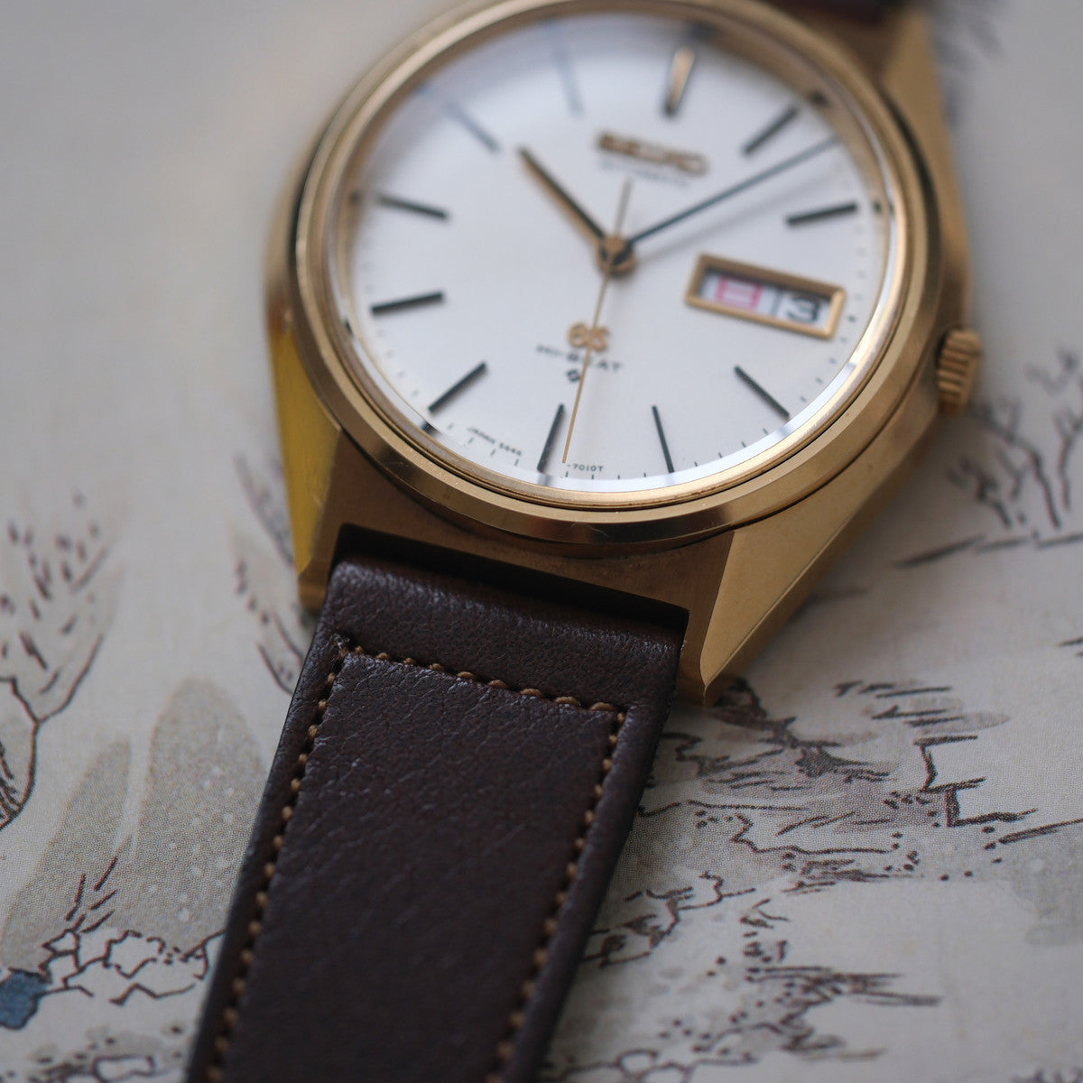 Grand Seiko 56GS 5646-7010 Cap Gold