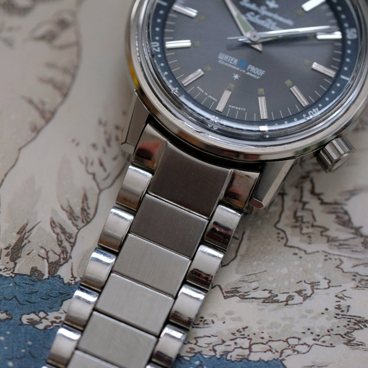 Seiko Sportsmatic Silverwave 69799