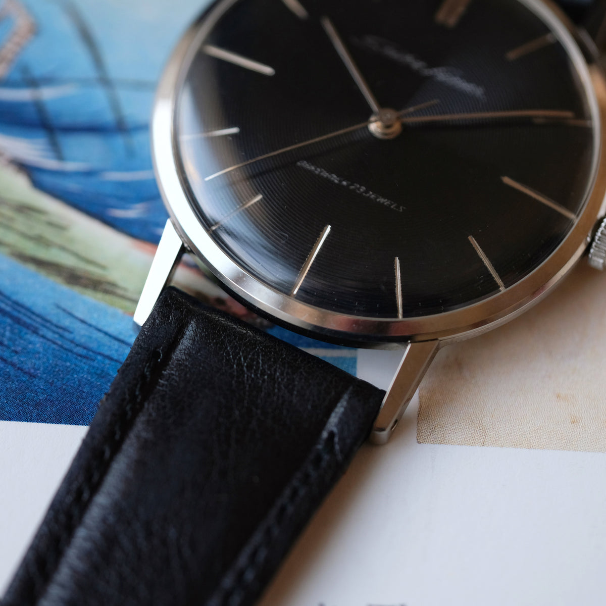 Seiko Liner J14069 Vinyl Record dial