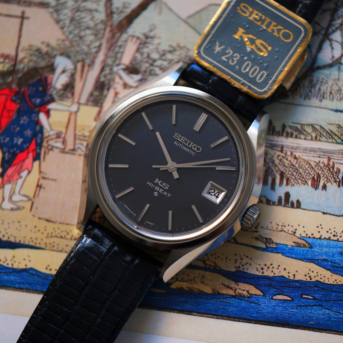 King Seiko 56KS 5625-7120 Gray-blue dial