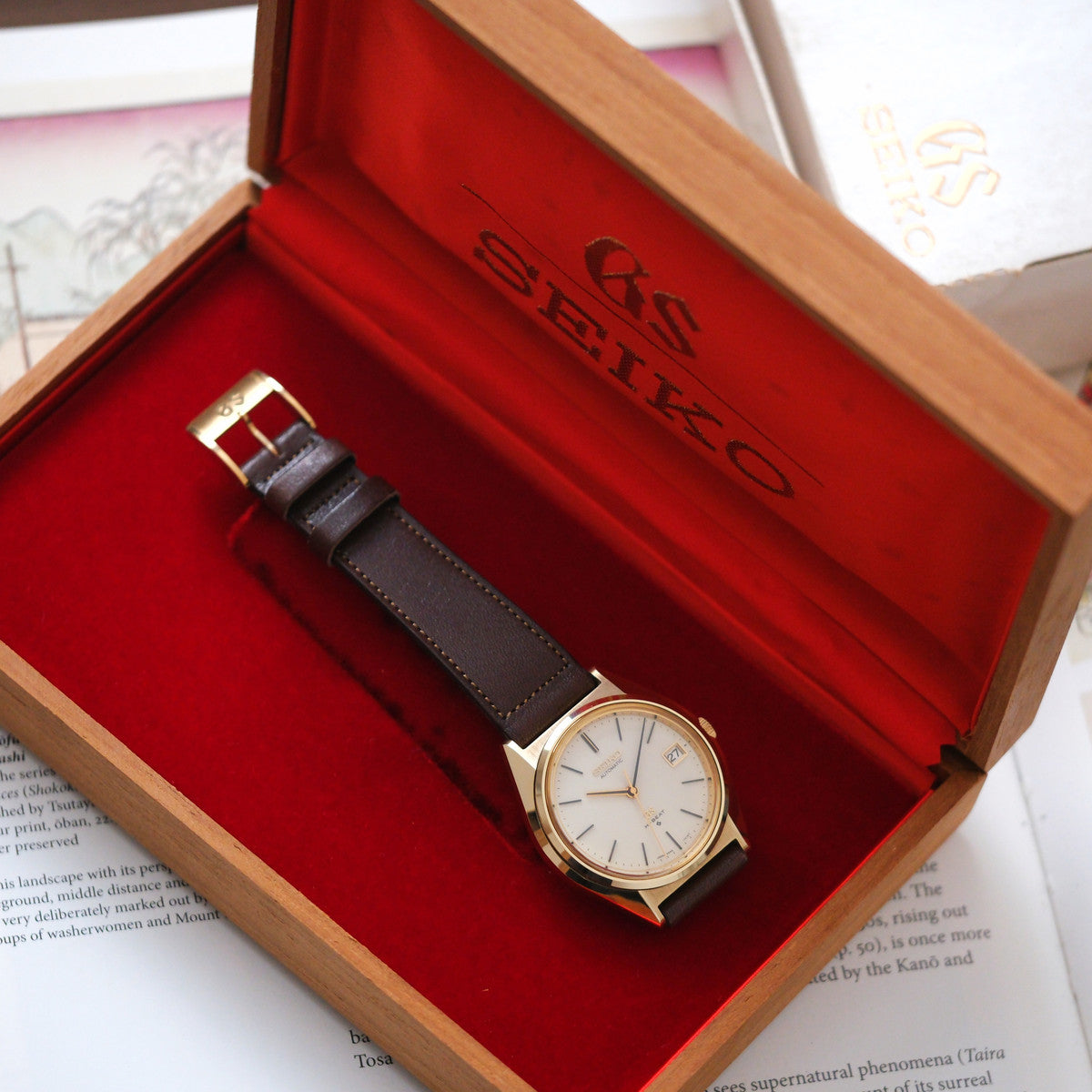 Grand Seiko 56GS 5645-7010 Cap Gold