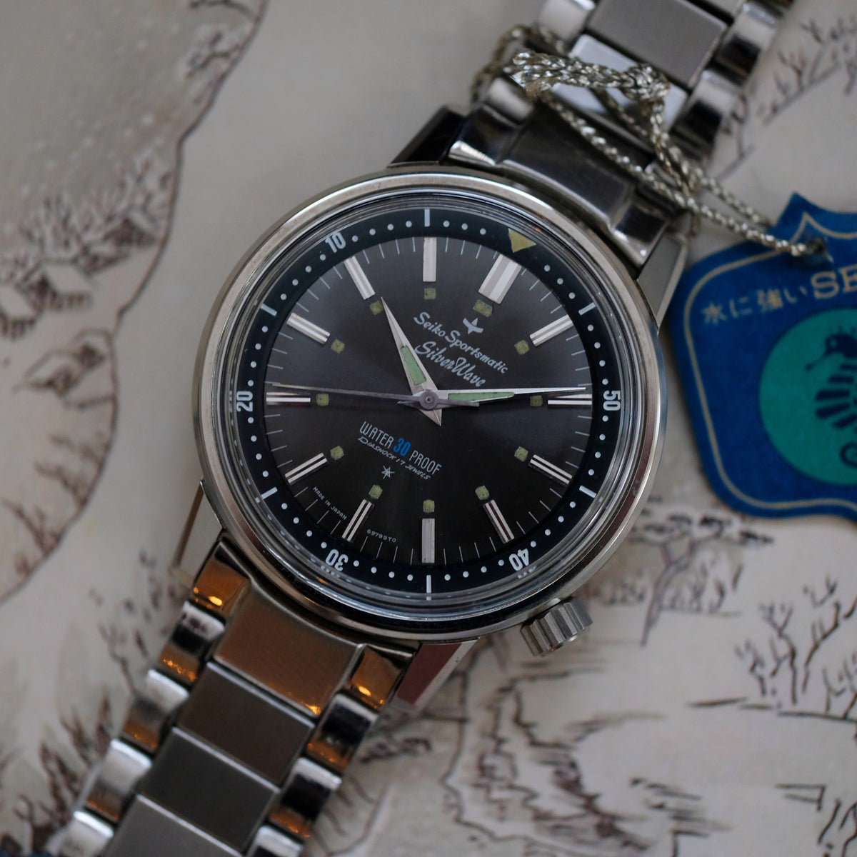 Seiko Sportsmatic Silverwave 69799
