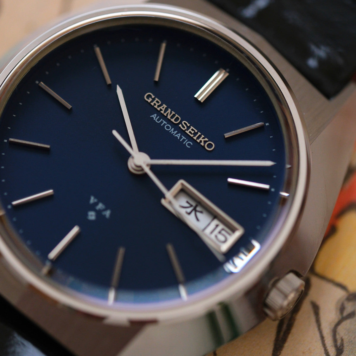 Grand Seiko VFA 6186-8000 Navy dial