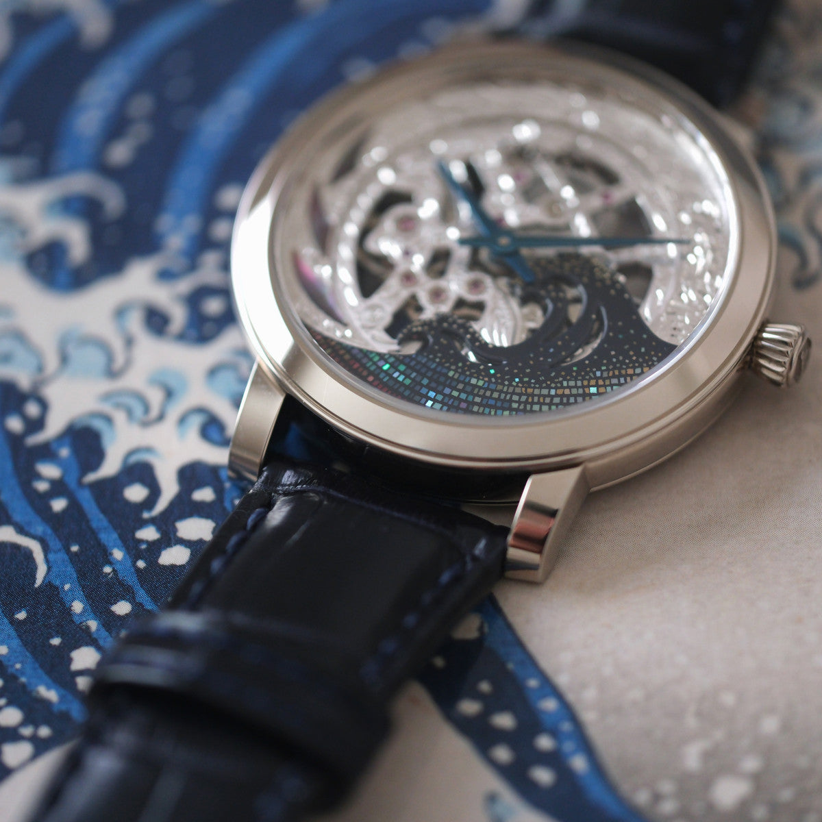 Credor Fugaku GBBD963 Engraved skeleton dial