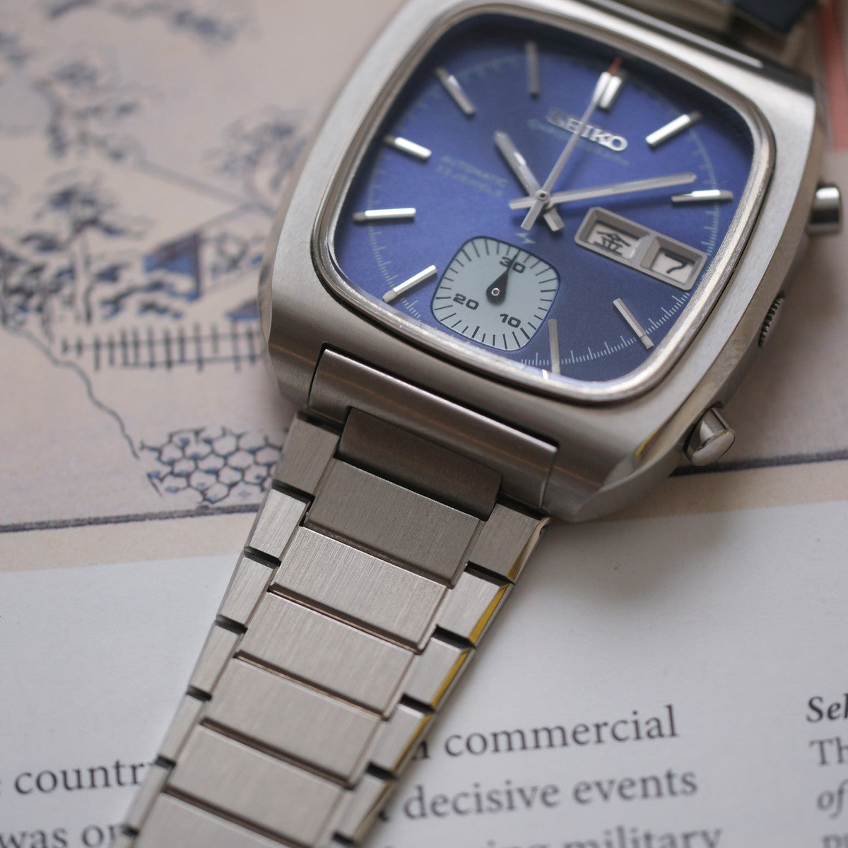 Seiko Monaco Chronograph 7018-5000