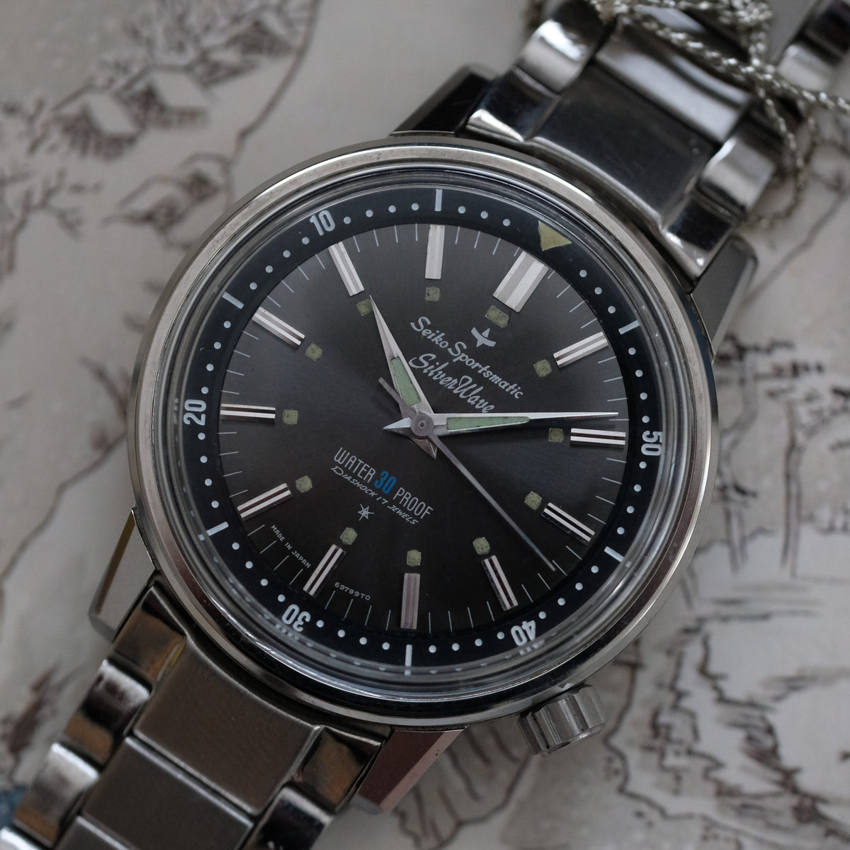 Seiko Sportsmatic Silverwave 69799