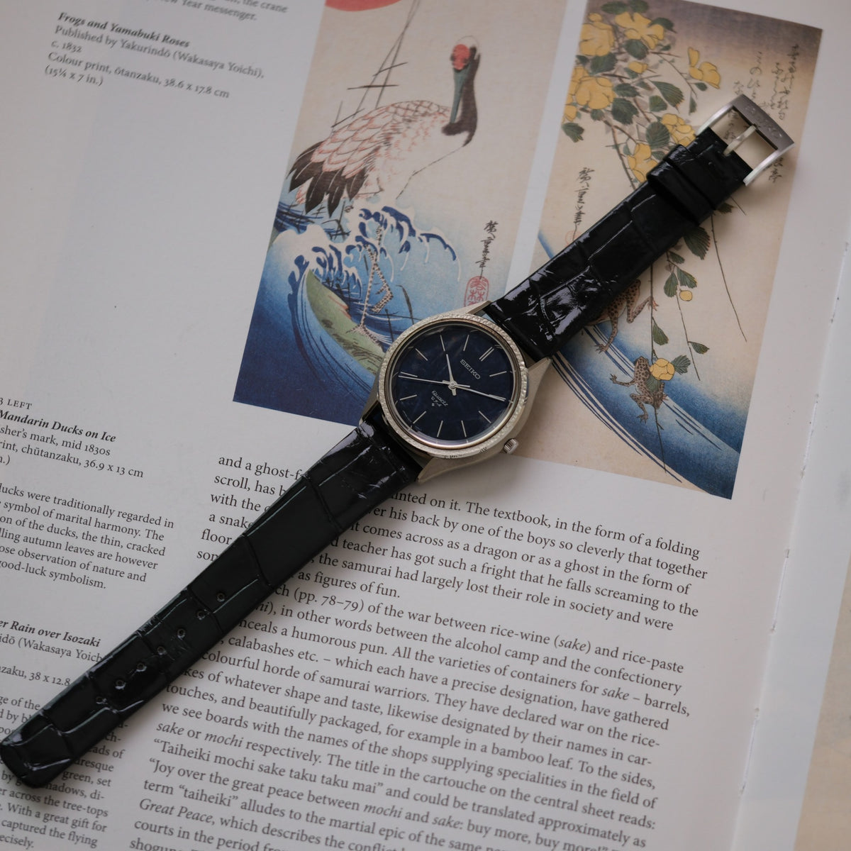 Seiko Quartz VFA 3820-6000 Sodalite