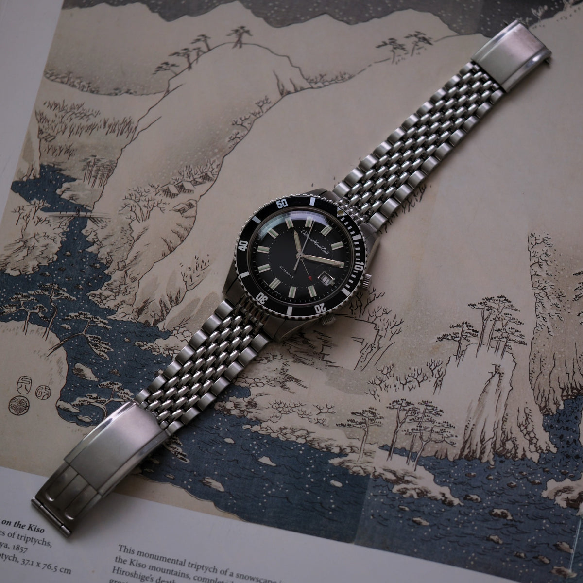 Citizen Alarm Date Diver ALDS 52902-Y