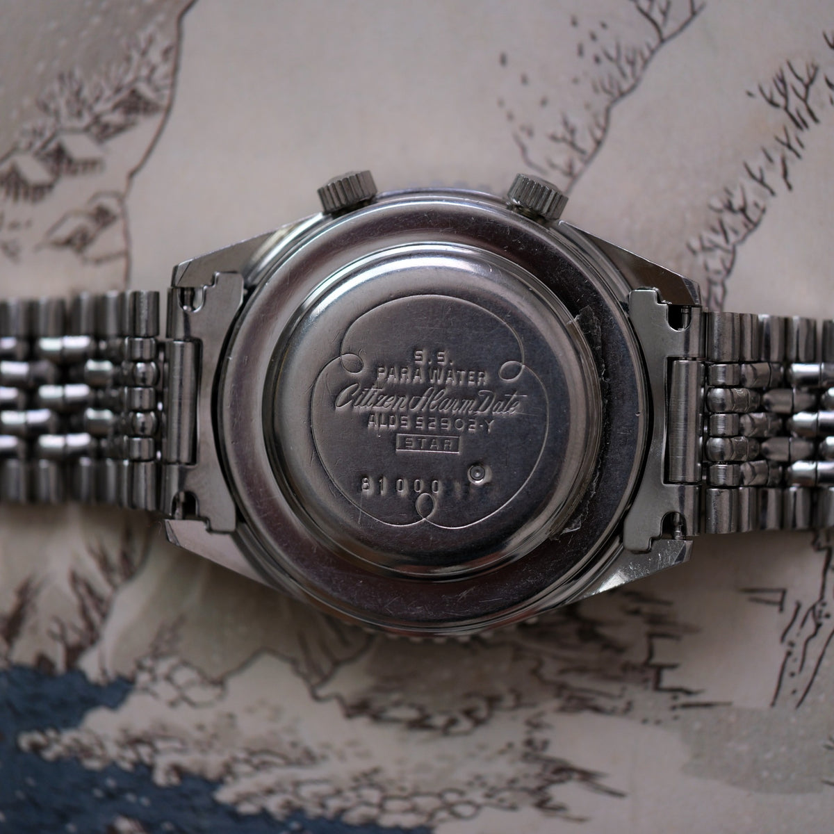 Citizen Alarm Date Diver ALDS 52902-Y
