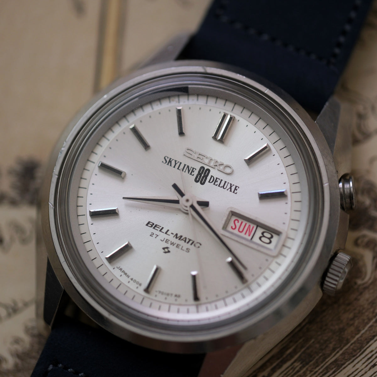 Seiko Bellmatic 4006-7010 Skyline 88 Deluxe