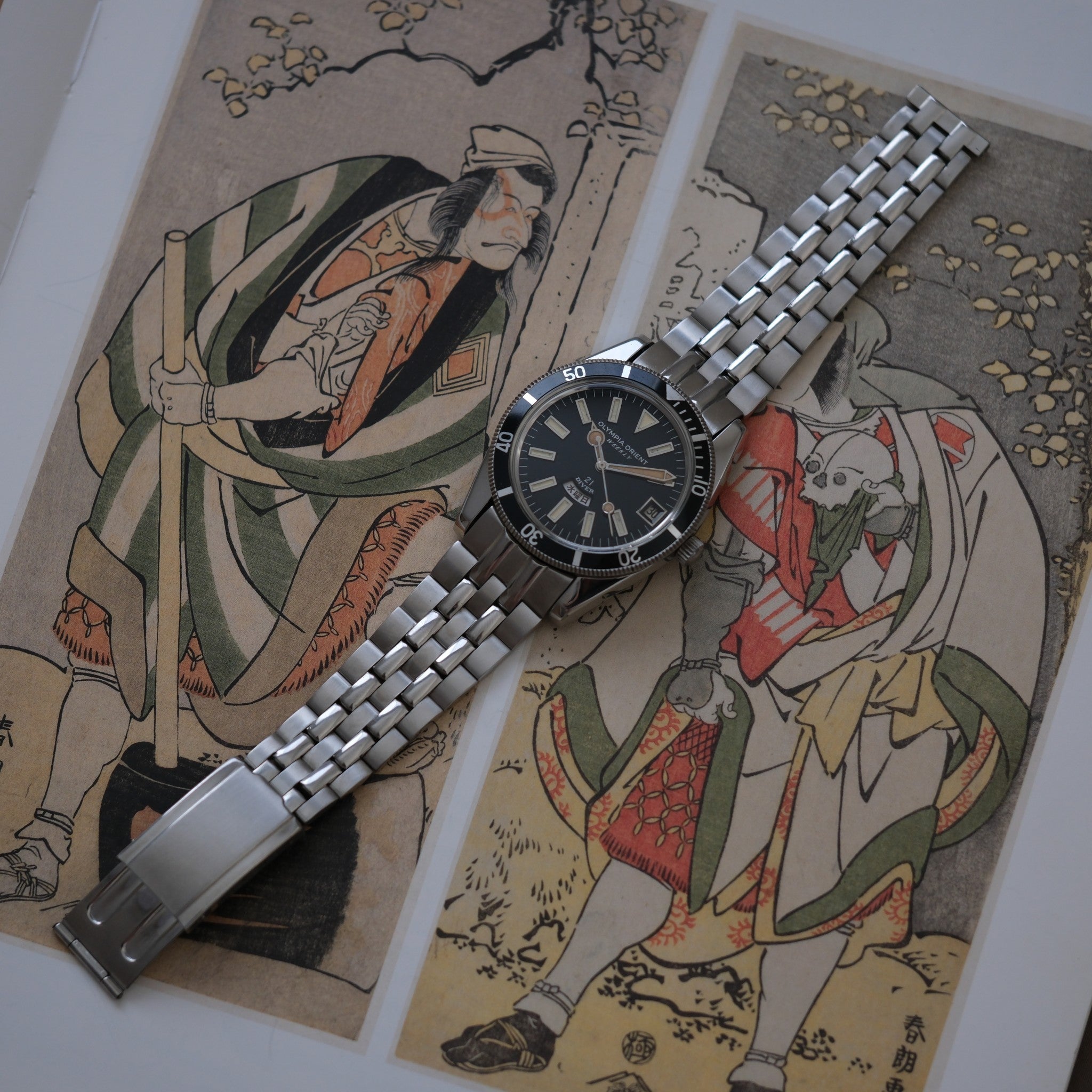 OLYMPIA ORIENT WEEKLY 21 DIVER　オリエント Olympia Orient Weekly 21 Diver 0-19639A