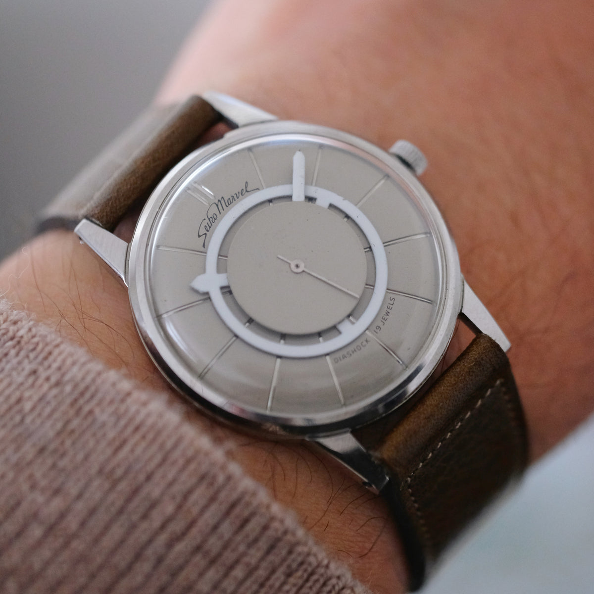 Seiko Marvel Mystery dial J14014