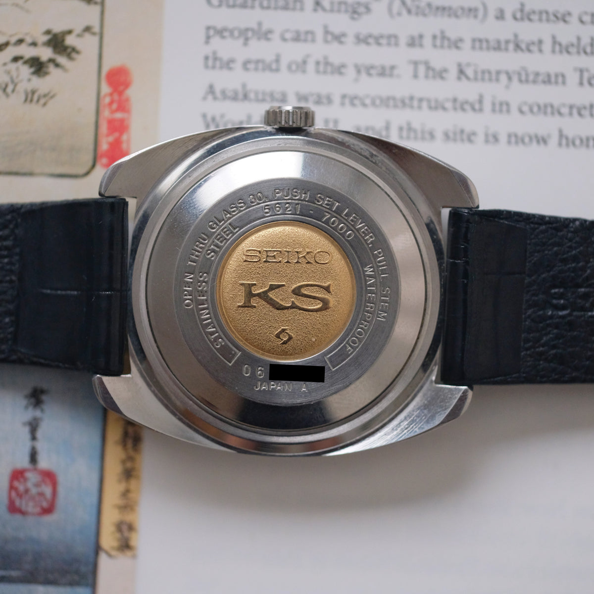 King Seiko 56KS 5621-7000 Roman numerals
