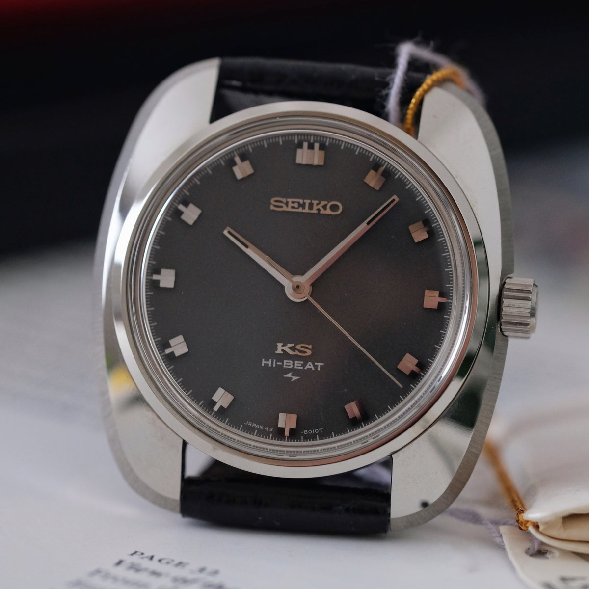 King Seiko 45KS 45-8000 Zabuton case
