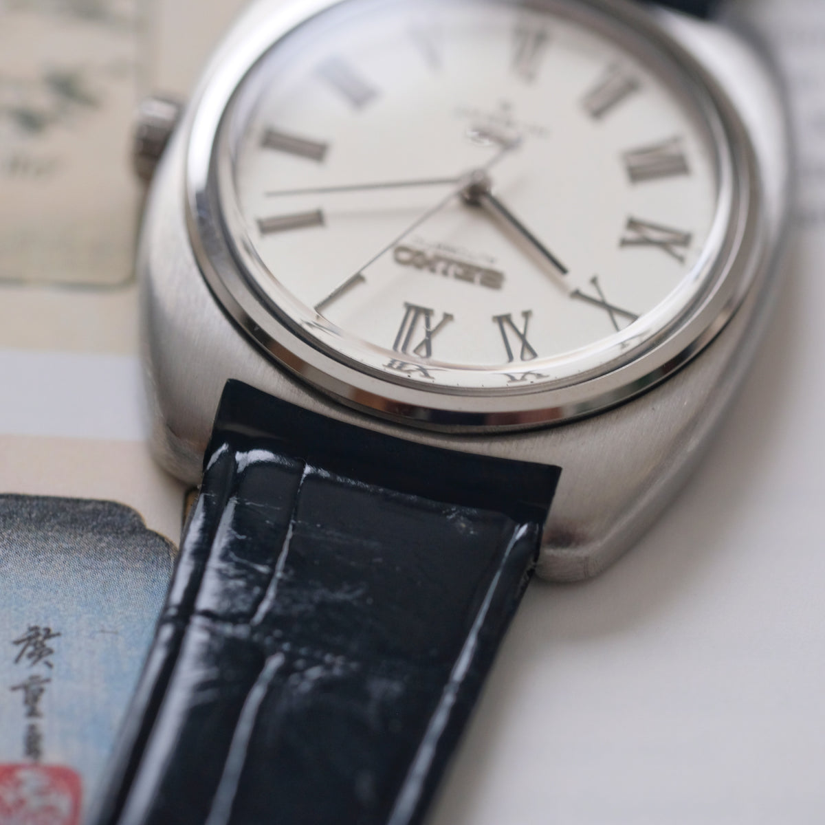 King Seiko 56KS 5621-7000 Roman numerals
