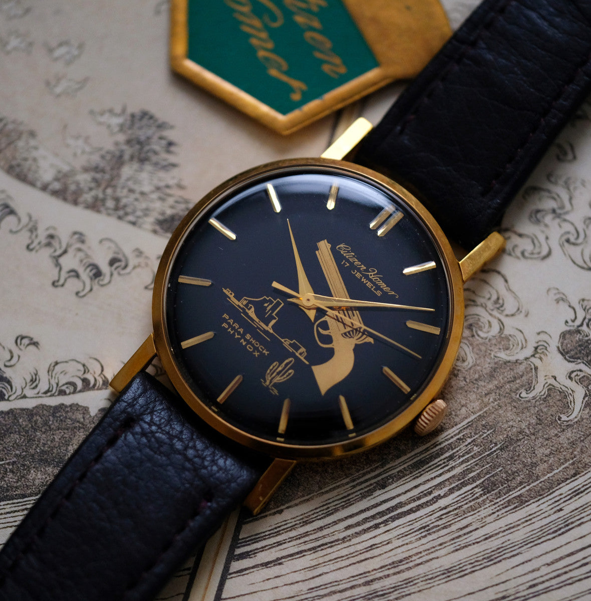 Citizen Homer Pansy Western Dial H015307