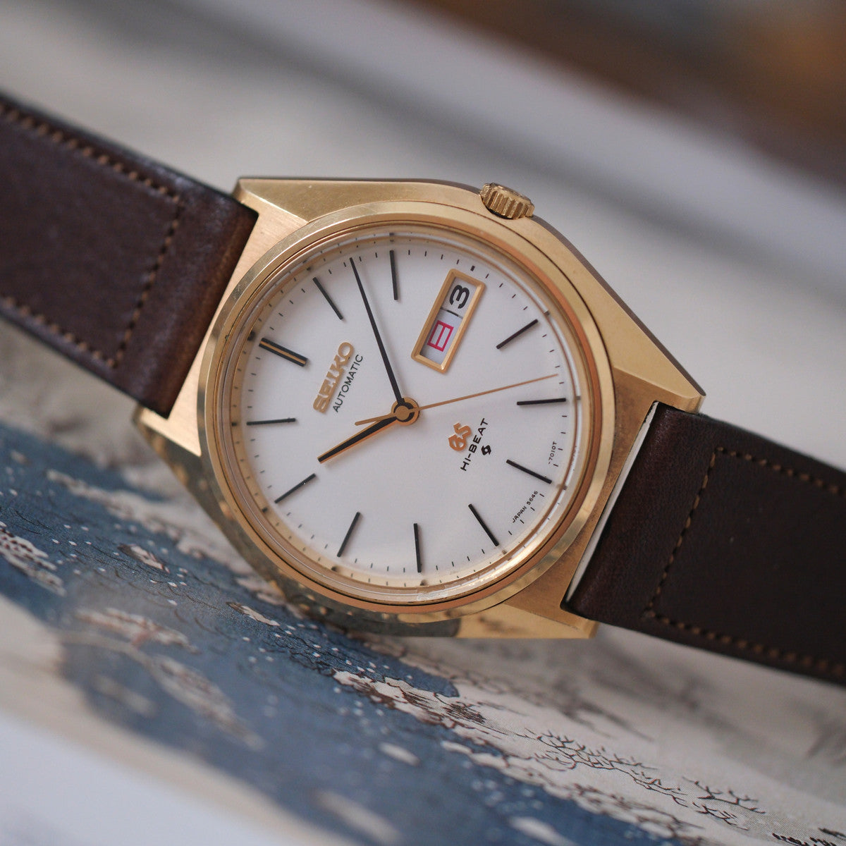 Grand Seiko 56GS 5646-7010 Cap Gold