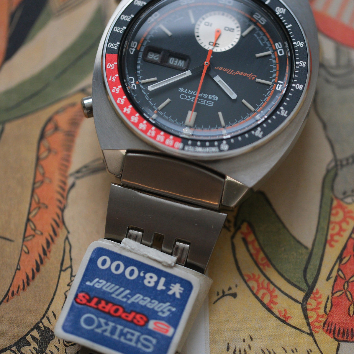 Seiko Speedtimer Coke 6139-6032