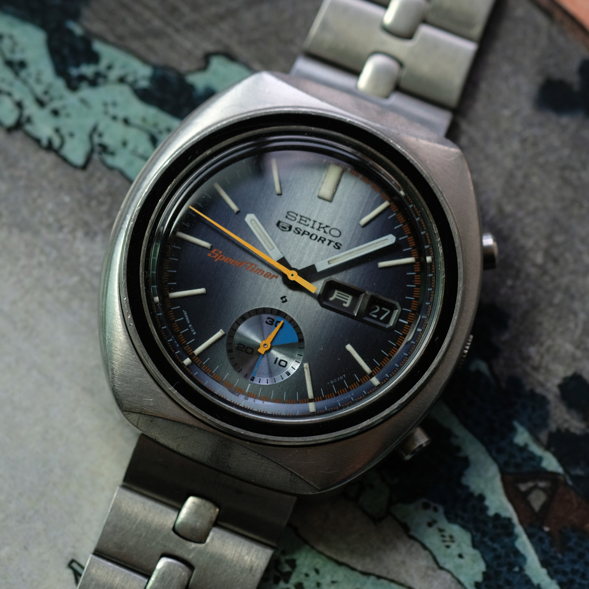 Seiko Speedtimer 6139-8002 (May 1972)