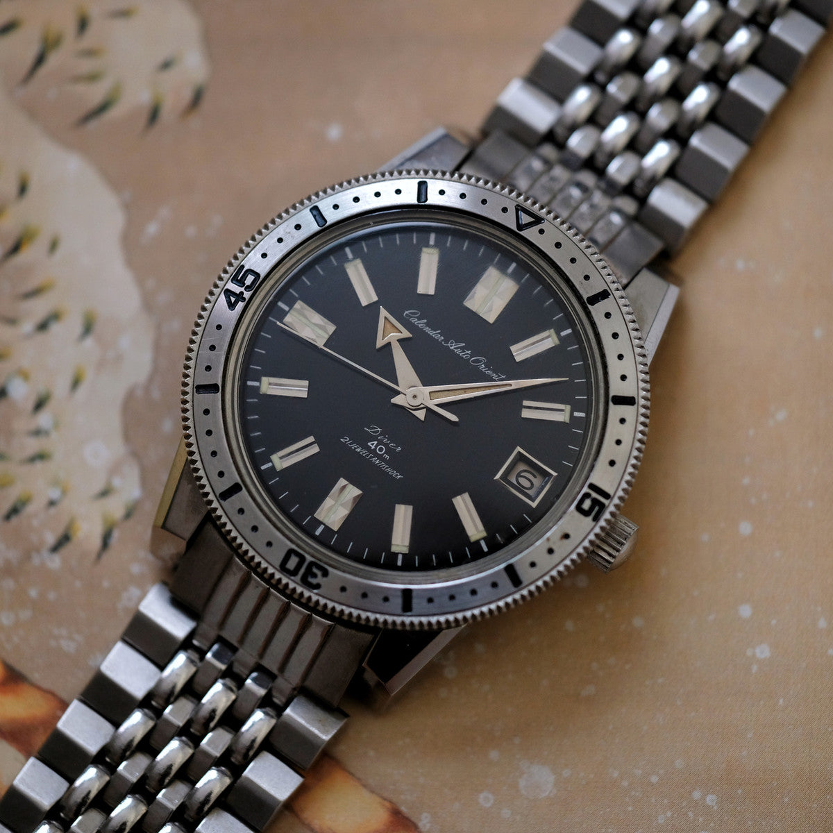 Calendar Auto Orient Diver T-19735A