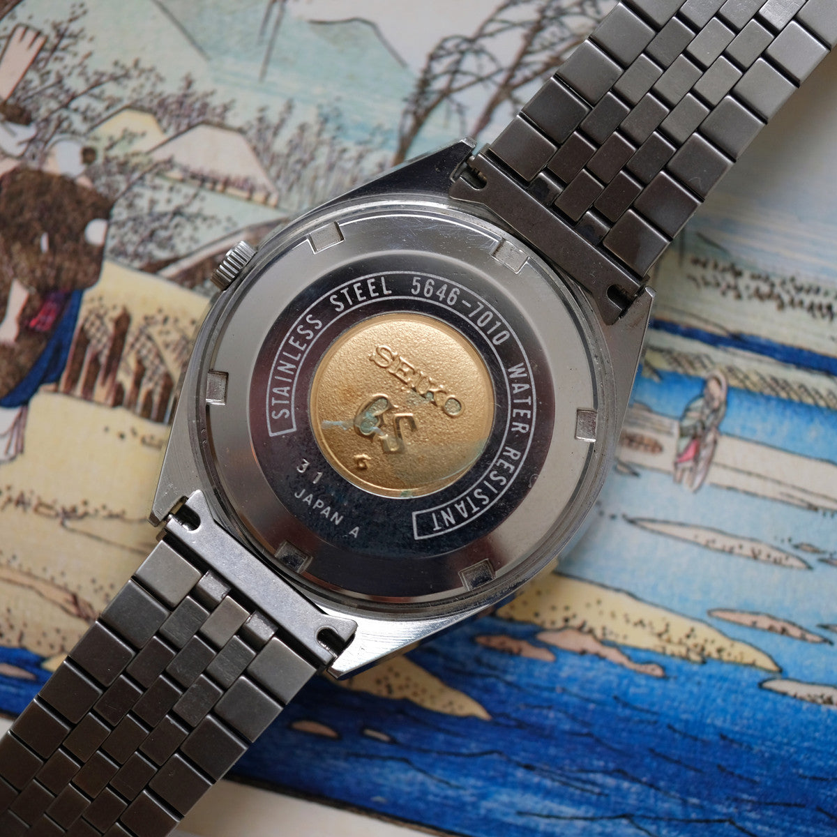 Grand Seiko 56GS 5646-7010 Navy Dial