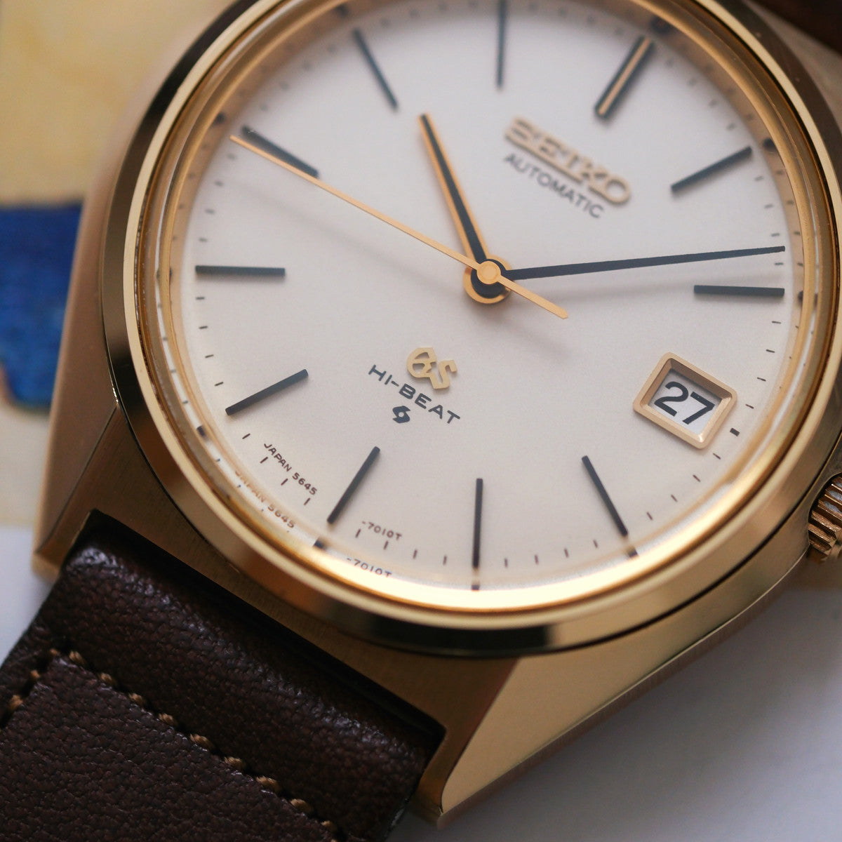 Grand Seiko 56GS 5645-7010 Cap Gold