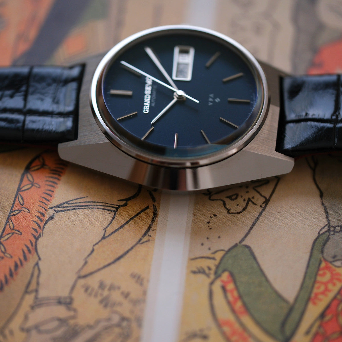 Grand Seiko VFA 6186-8000 Navy dial