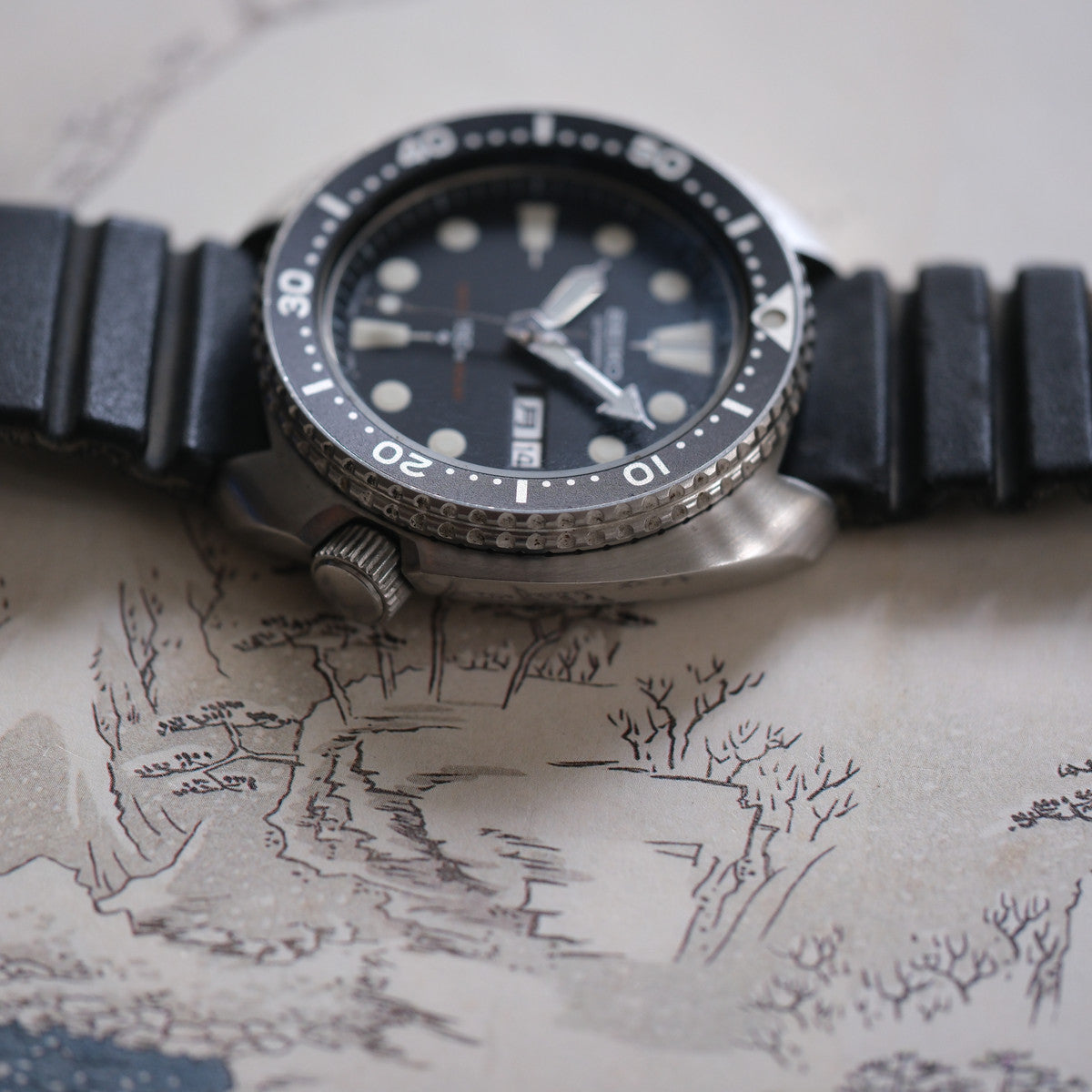 Seiko Turtle 3rd Diver 6306-7001
