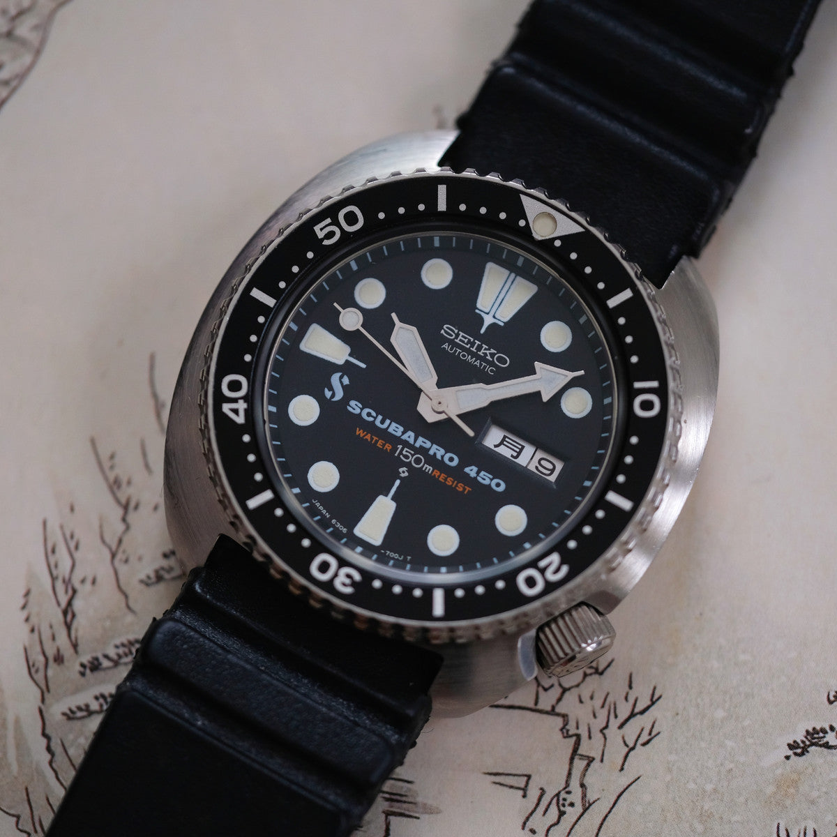 Seiko Diver 6306-7001 ScubaPro 450
