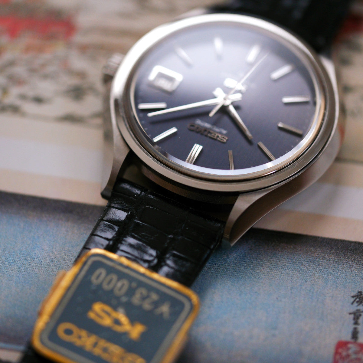 King Seiko 56KS 5625-7120 Gray-blue dial