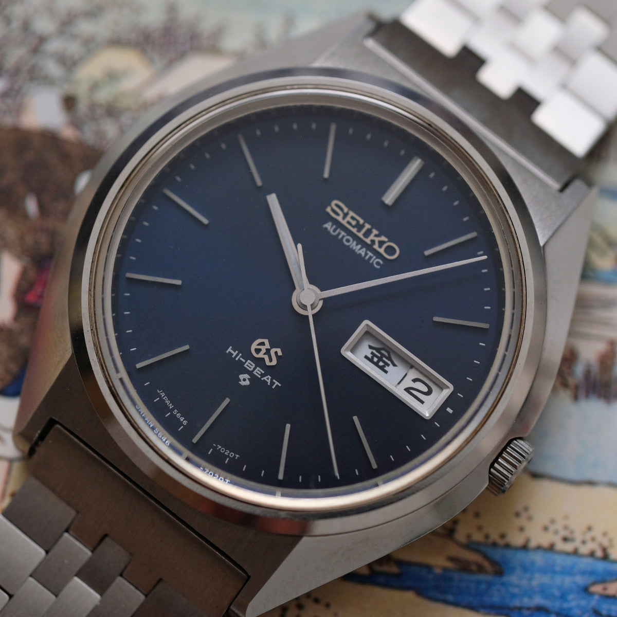 Grand Seiko 56GS 5646-7010 Navy Dial