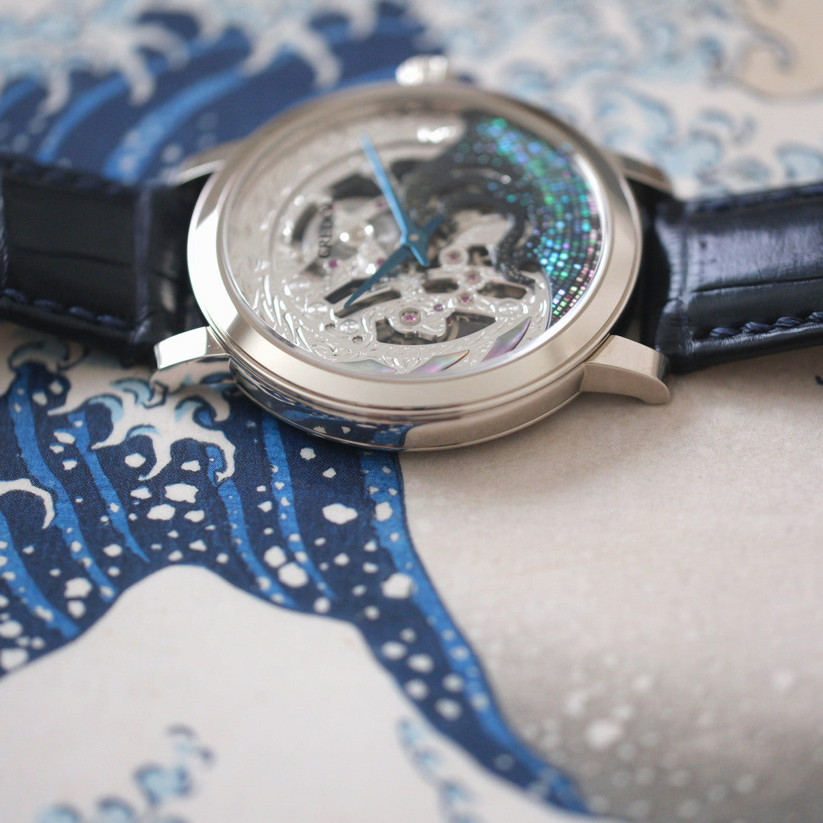 Credor Fugaku GBBD963 Engraved skeleton dial