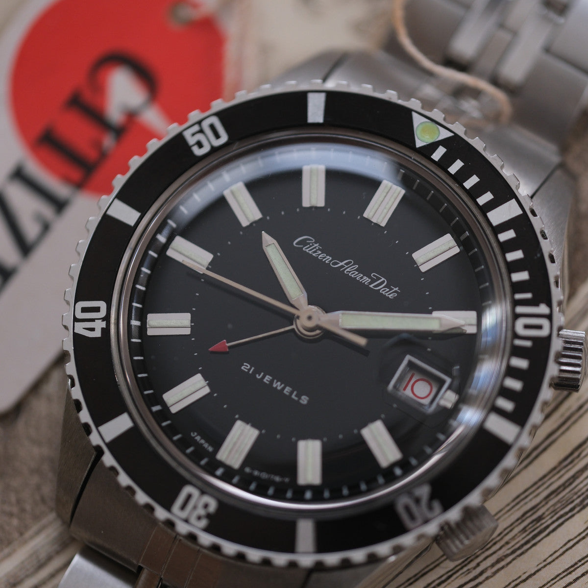 Citizen Alarm Date Diver 4-310012y