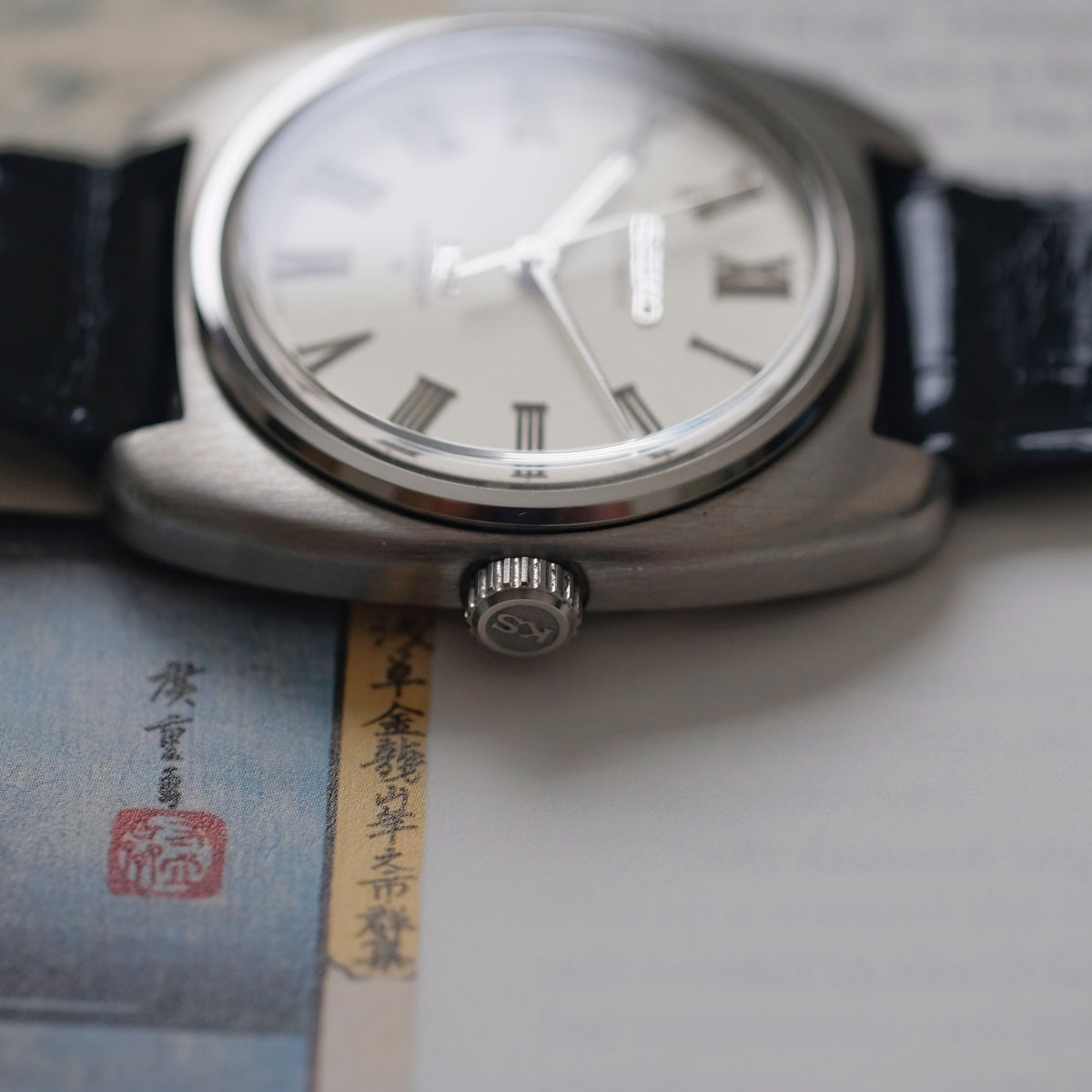 King Seiko 56KS 5621-7000 Roman numerals